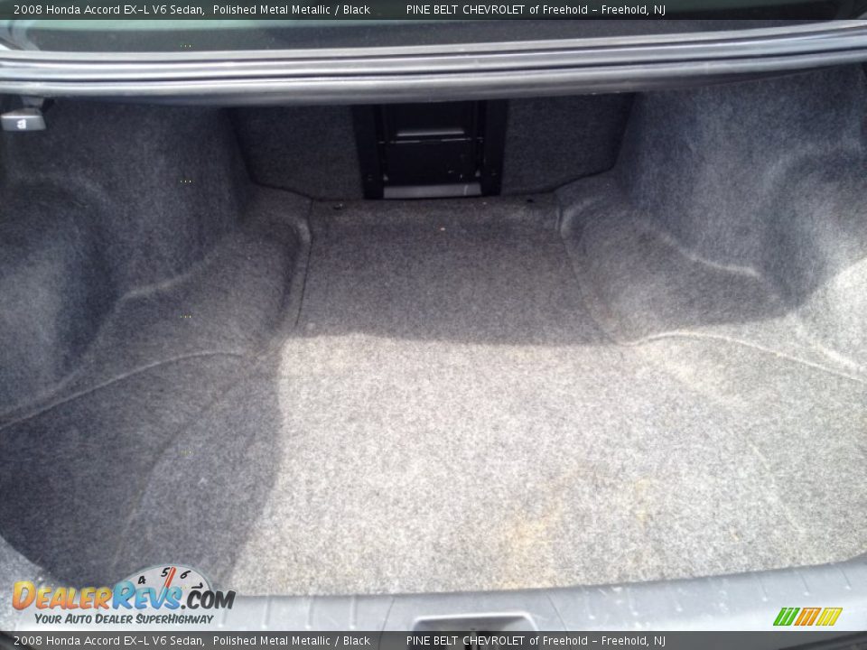 2008 Honda Accord EX-L V6 Sedan Polished Metal Metallic / Black Photo #31