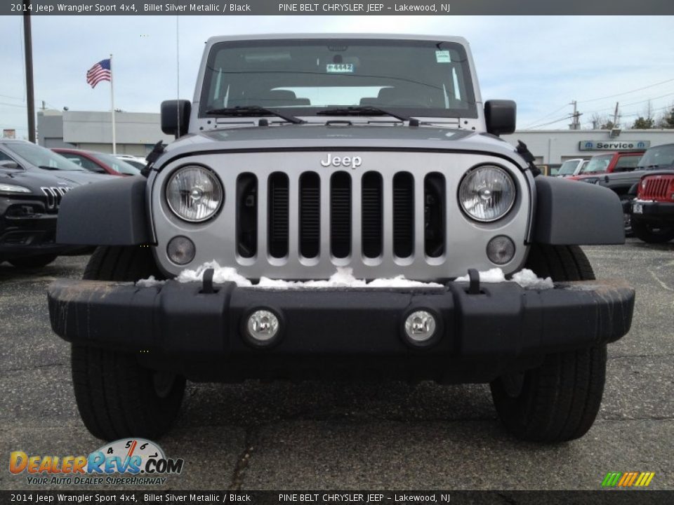 2014 Jeep Wrangler Sport 4x4 Billet Silver Metallic / Black Photo #2