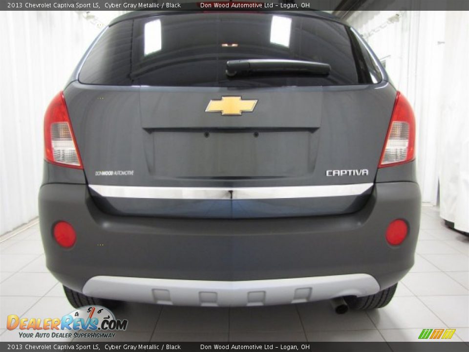 2013 Chevrolet Captiva Sport LS Cyber Gray Metallic / Black Photo #6