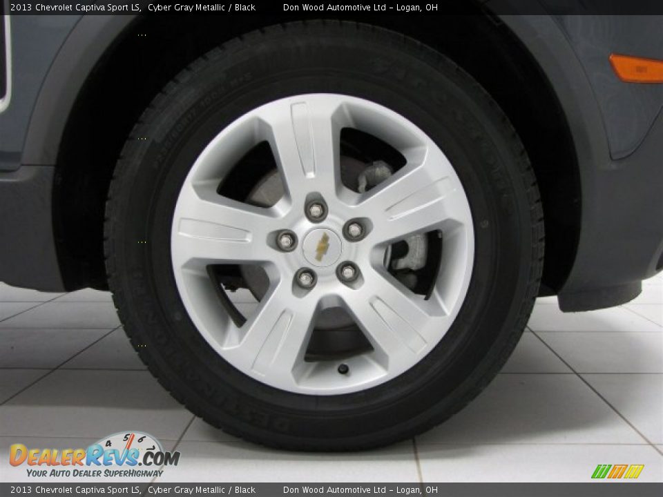 2013 Chevrolet Captiva Sport LS Cyber Gray Metallic / Black Photo #29