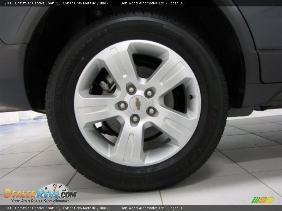 2013 Chevrolet Captiva Sport LS Cyber Gray Metallic / Black Photo #30