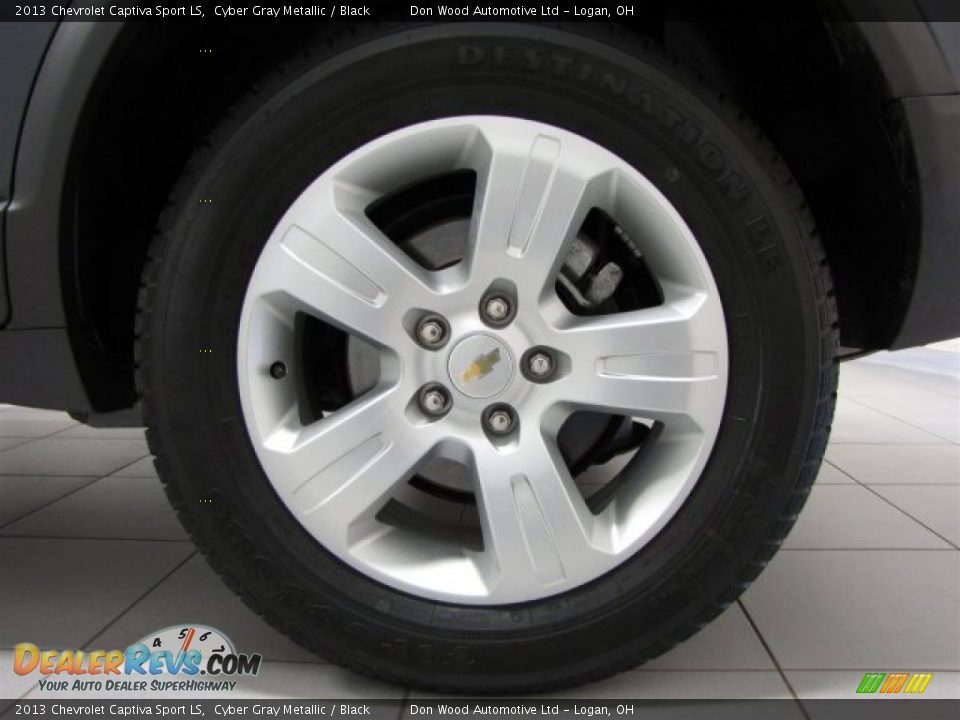 2013 Chevrolet Captiva Sport LS Cyber Gray Metallic / Black Photo #31