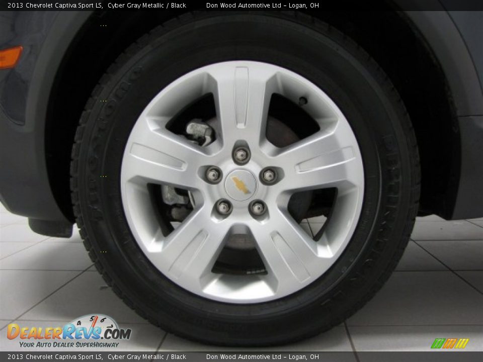2013 Chevrolet Captiva Sport LS Cyber Gray Metallic / Black Photo #32