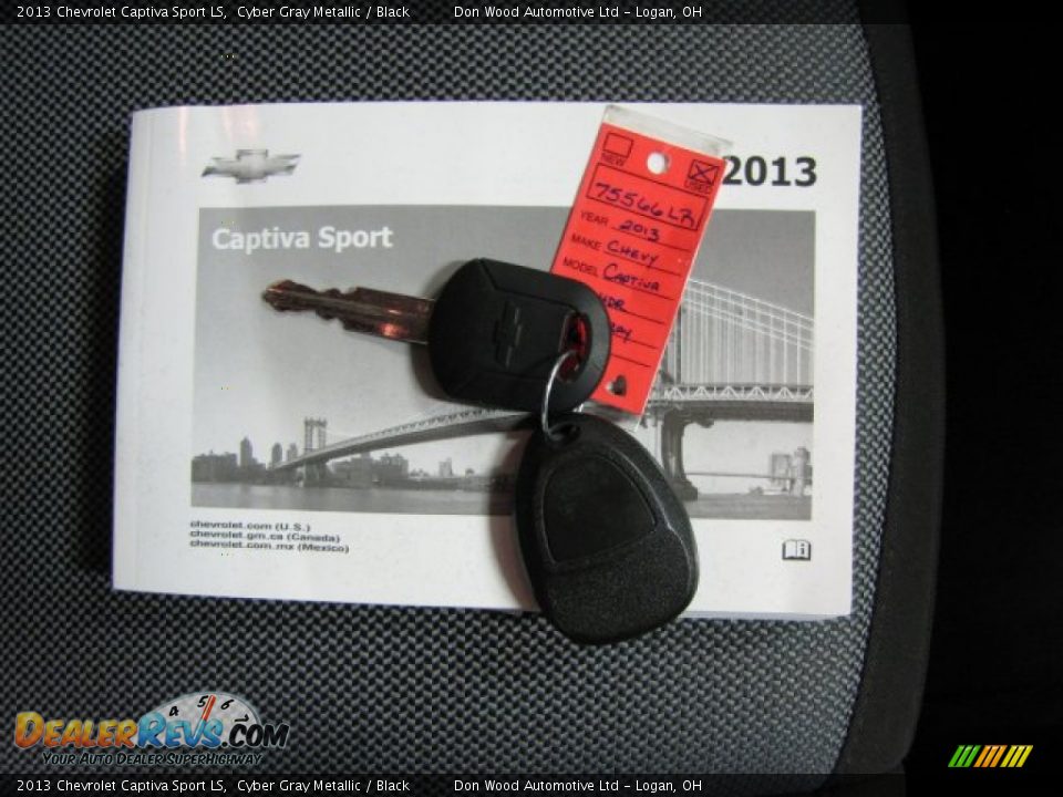 2013 Chevrolet Captiva Sport LS Cyber Gray Metallic / Black Photo #33