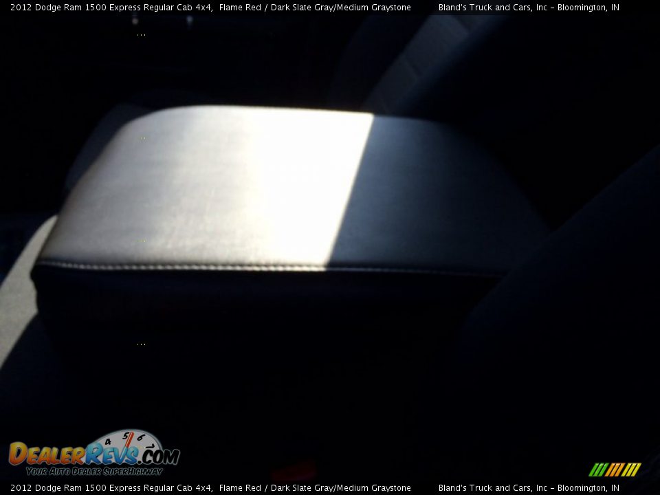 2012 Dodge Ram 1500 Express Regular Cab 4x4 Flame Red / Dark Slate Gray/Medium Graystone Photo #5