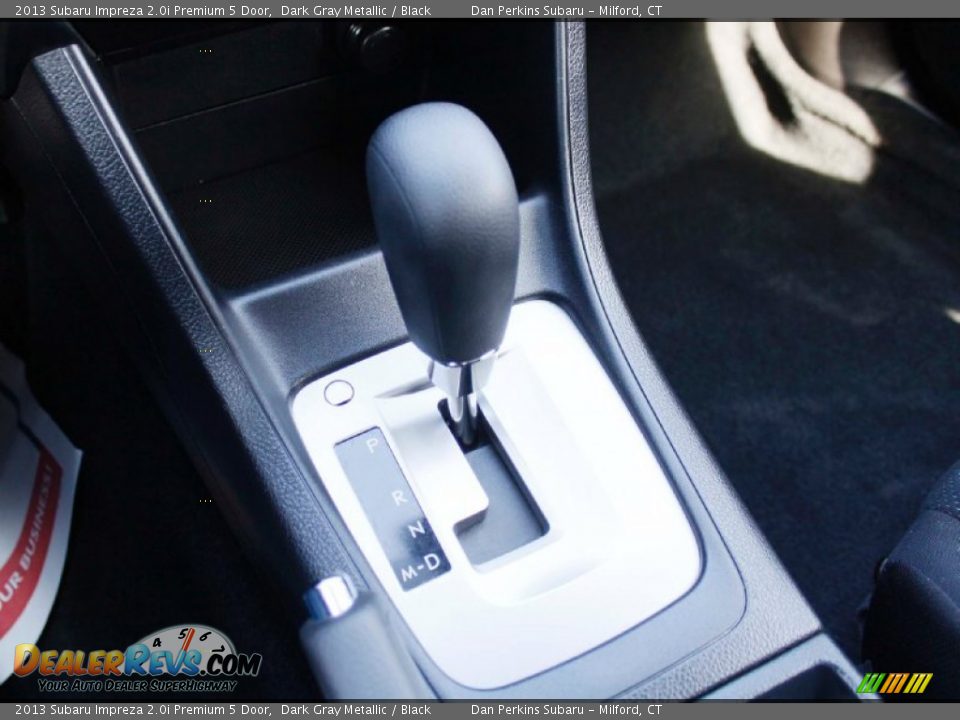 2013 Subaru Impreza 2.0i Premium 5 Door Dark Gray Metallic / Black Photo #12