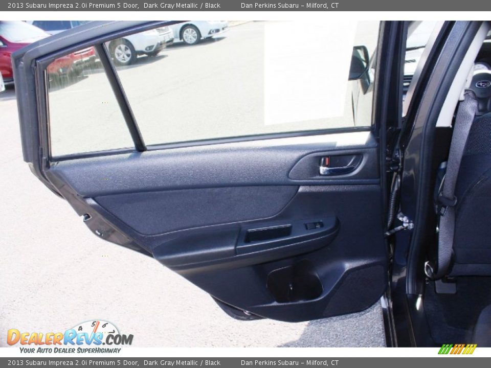 2013 Subaru Impreza 2.0i Premium 5 Door Dark Gray Metallic / Black Photo #18