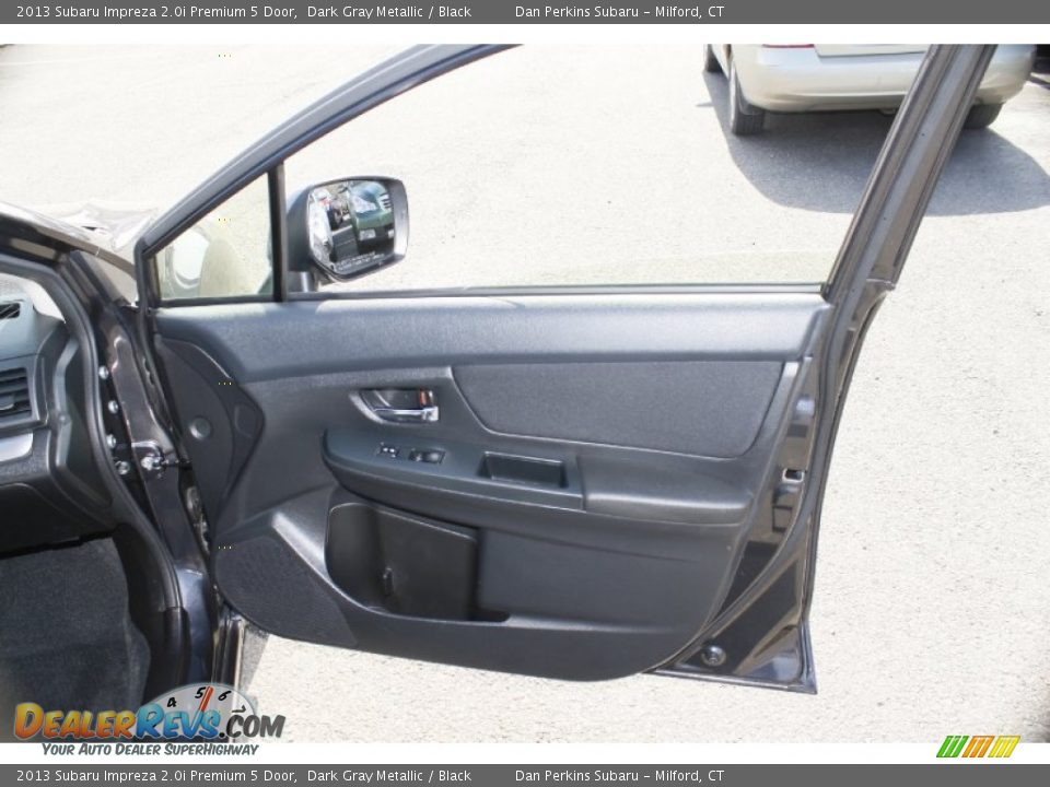 2013 Subaru Impreza 2.0i Premium 5 Door Dark Gray Metallic / Black Photo #19