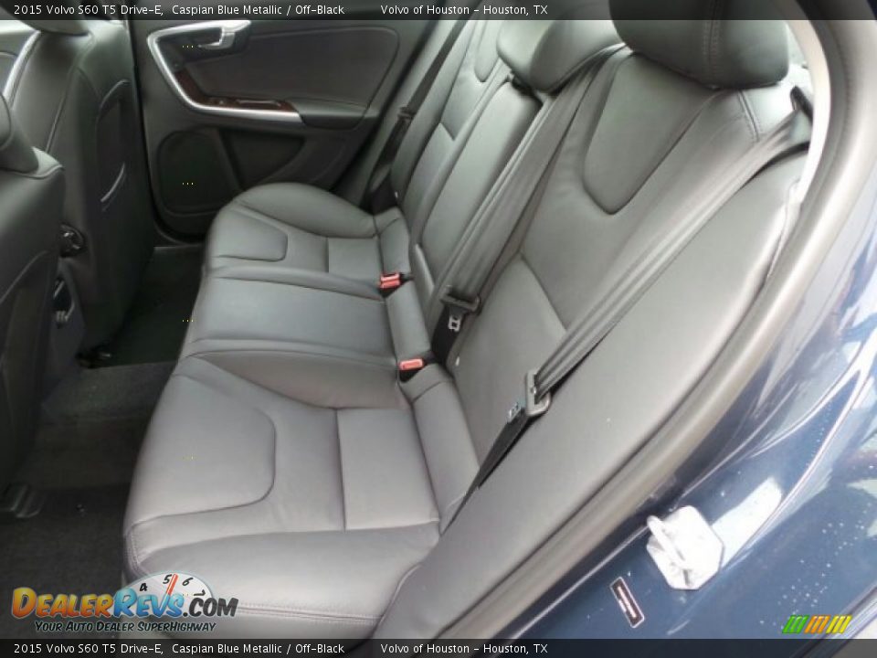 Rear Seat of 2015 Volvo S60 T5 Drive-E Photo #19