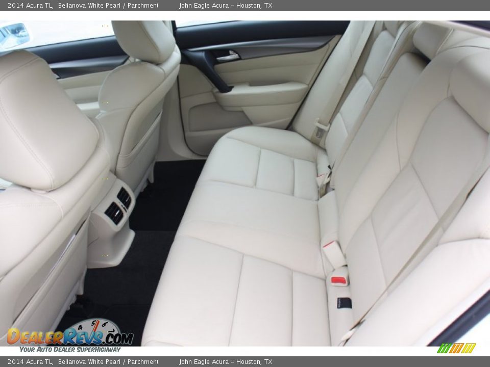 Rear Seat of 2014 Acura TL  Photo #13