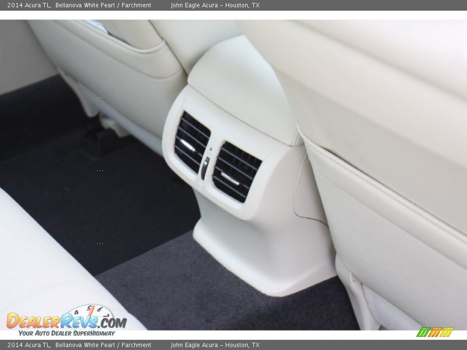 2014 Acura TL Bellanova White Pearl / Parchment Photo #16