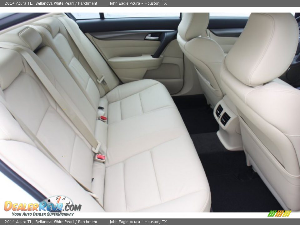 Rear Seat of 2014 Acura TL  Photo #17