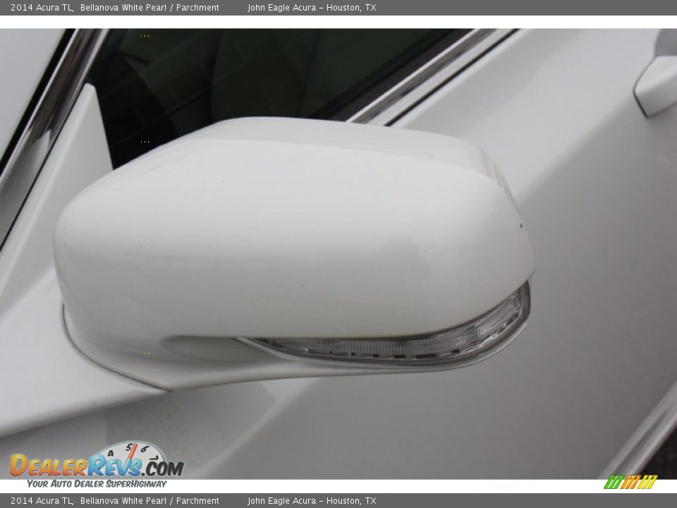 2014 Acura TL Bellanova White Pearl / Parchment Photo #21