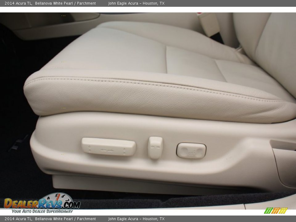 2014 Acura TL Bellanova White Pearl / Parchment Photo #25