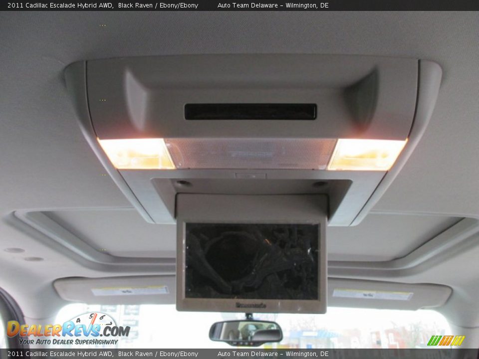 2011 Cadillac Escalade Hybrid AWD Black Raven / Ebony/Ebony Photo #19