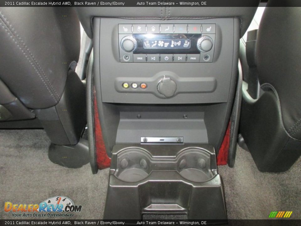 2011 Cadillac Escalade Hybrid AWD Black Raven / Ebony/Ebony Photo #20