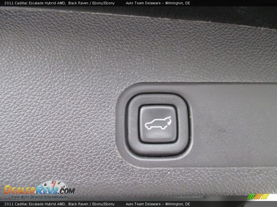 2011 Cadillac Escalade Hybrid AWD Black Raven / Ebony/Ebony Photo #28