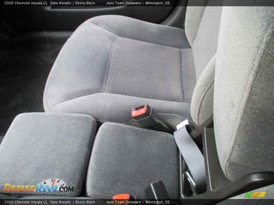 2008 Chevrolet Impala LS Slate Metallic / Ebony Black Photo #13