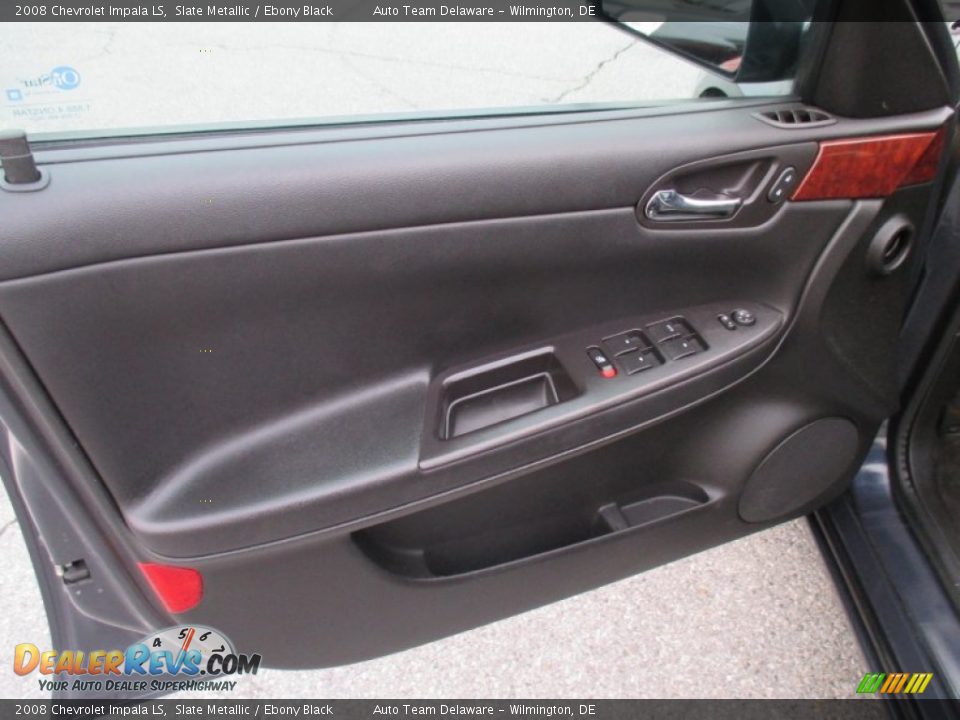 2008 Chevrolet Impala LS Slate Metallic / Ebony Black Photo #20