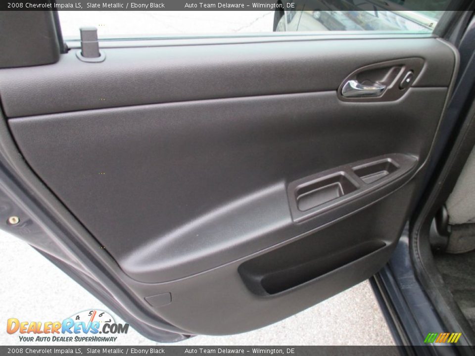 2008 Chevrolet Impala LS Slate Metallic / Ebony Black Photo #21