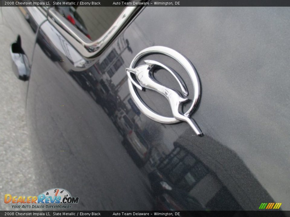 2008 Chevrolet Impala LS Slate Metallic / Ebony Black Photo #24