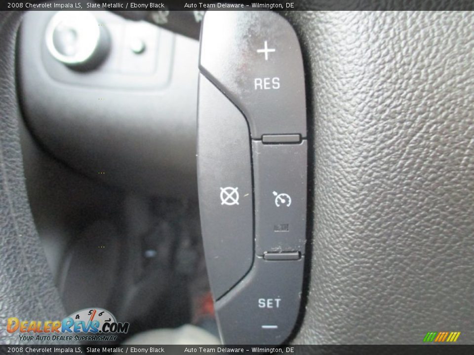 2008 Chevrolet Impala LS Slate Metallic / Ebony Black Photo #28