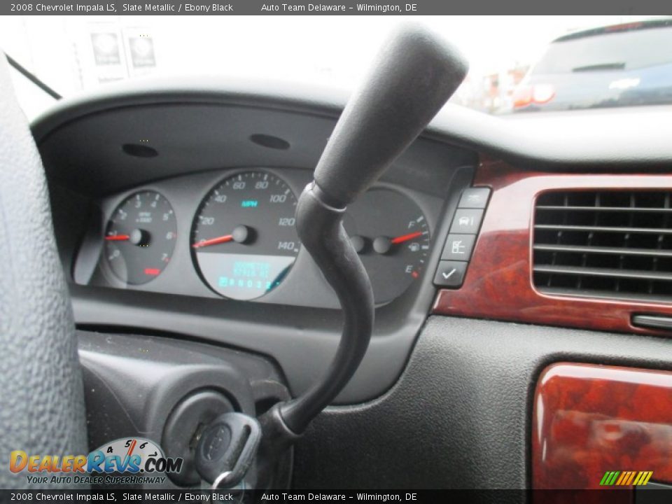 2008 Chevrolet Impala LS Slate Metallic / Ebony Black Photo #30