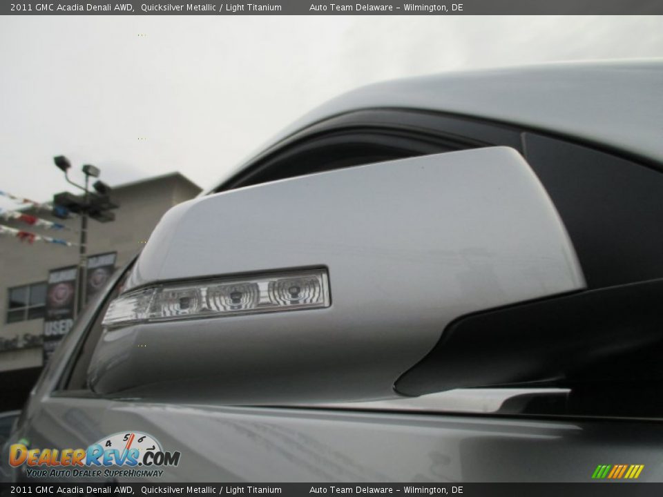 2011 GMC Acadia Denali AWD Quicksilver Metallic / Light Titanium Photo #32