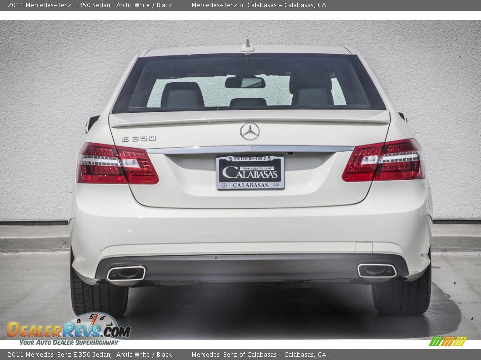 2011 Mercedes-Benz E 350 Sedan Arctic White / Black Photo #3