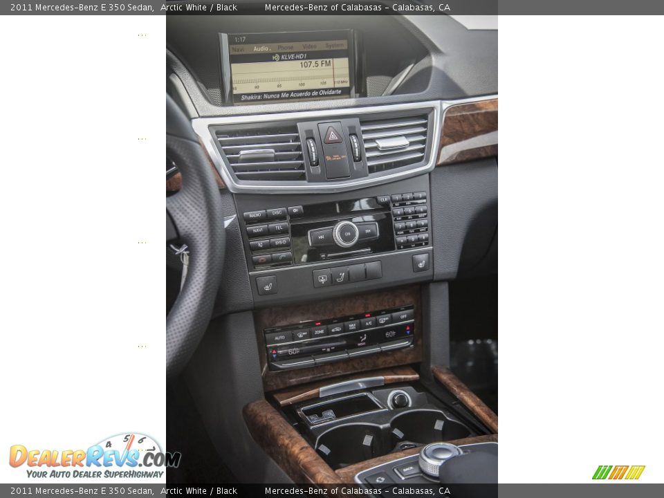 2011 Mercedes-Benz E 350 Sedan Arctic White / Black Photo #5