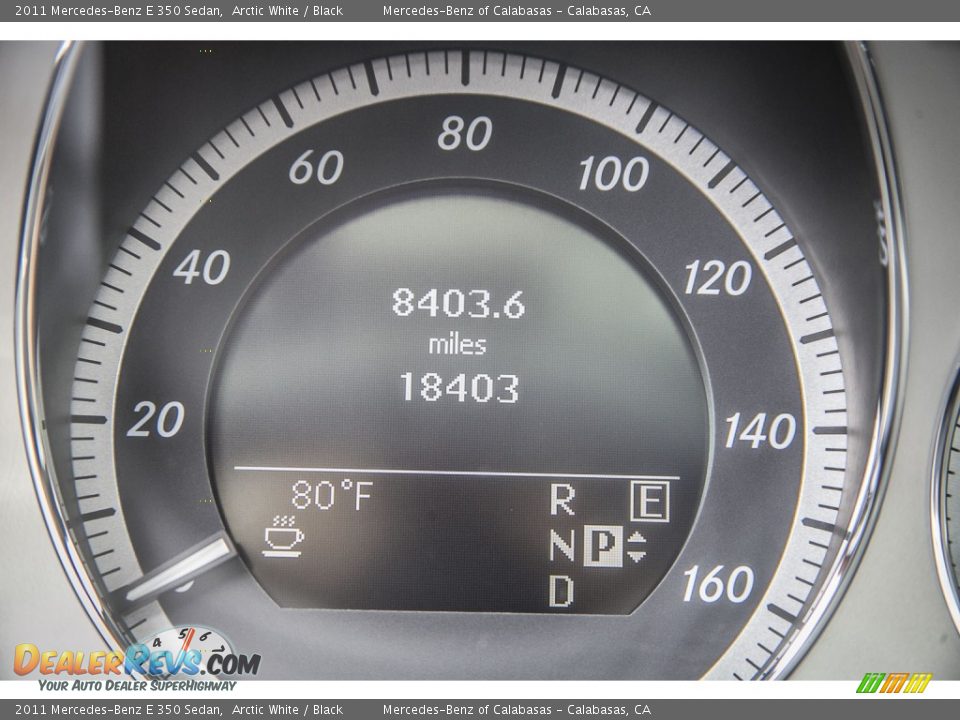 2011 Mercedes-Benz E 350 Sedan Arctic White / Black Photo #31