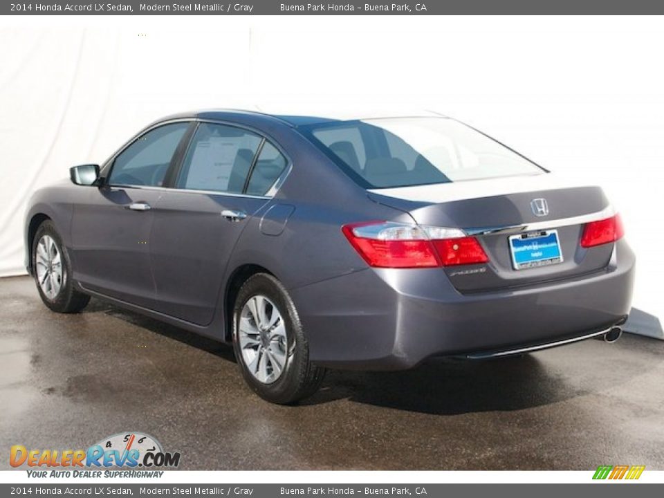 2014 Honda Accord LX Sedan Modern Steel Metallic / Gray Photo #5