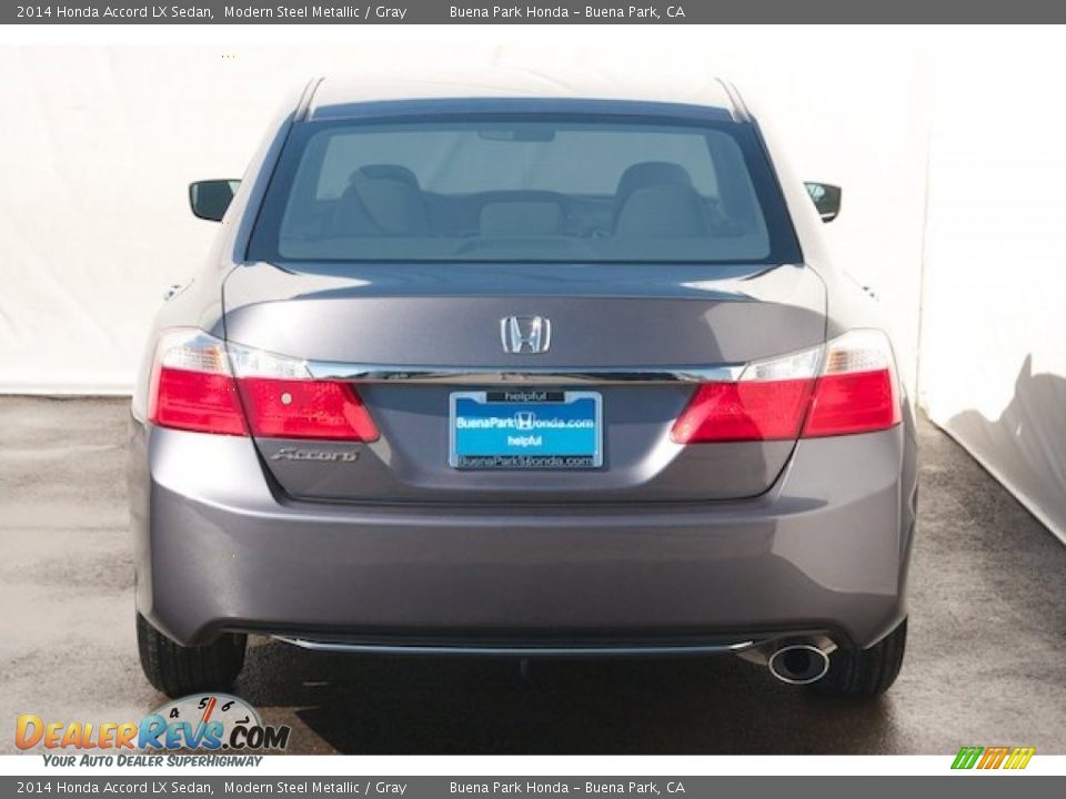 2014 Honda Accord LX Sedan Modern Steel Metallic / Gray Photo #6