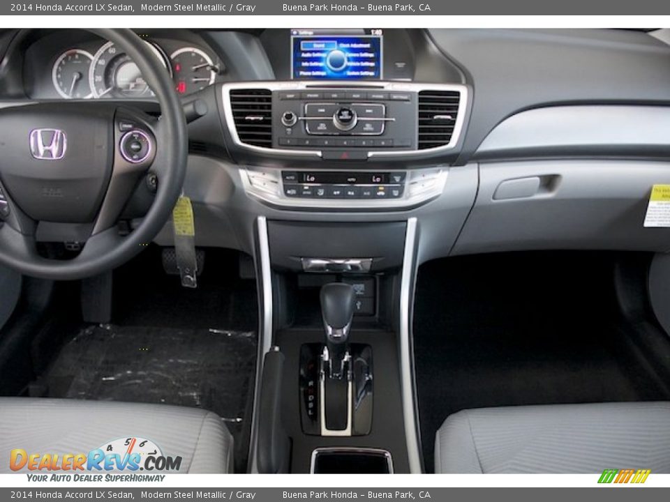 2014 Honda Accord LX Sedan Modern Steel Metallic / Gray Photo #13
