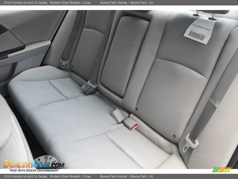 2014 Honda Accord LX Sedan Modern Steel Metallic / Gray Photo #15