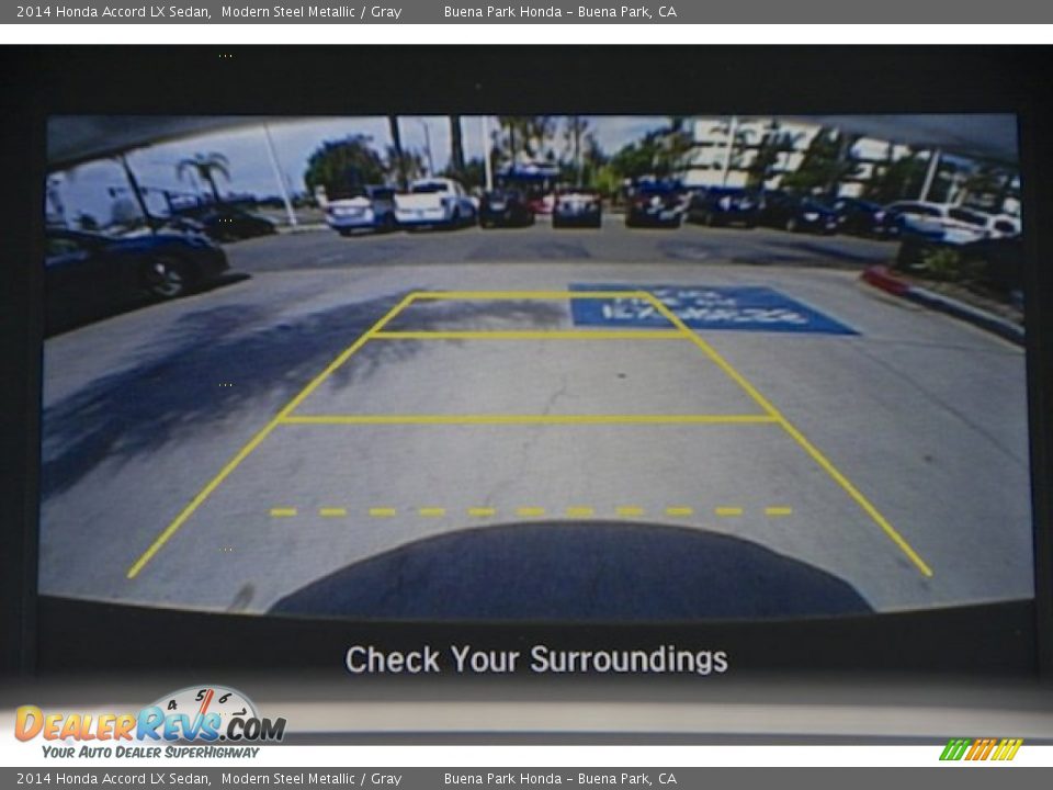 2014 Honda Accord LX Sedan Modern Steel Metallic / Gray Photo #16