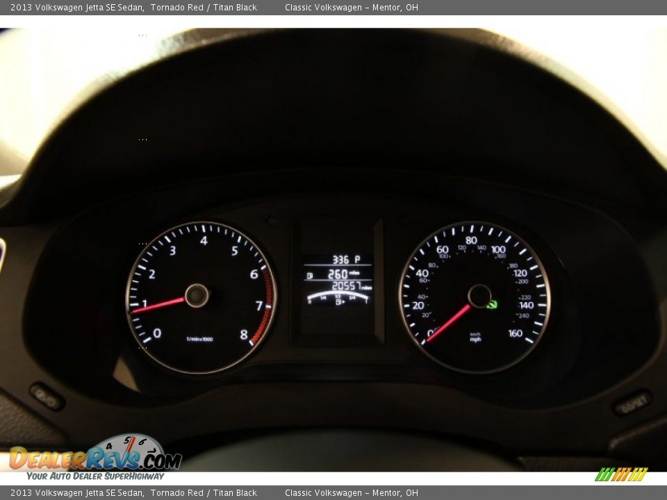 2013 Volkswagen Jetta SE Sedan Tornado Red / Titan Black Photo #7