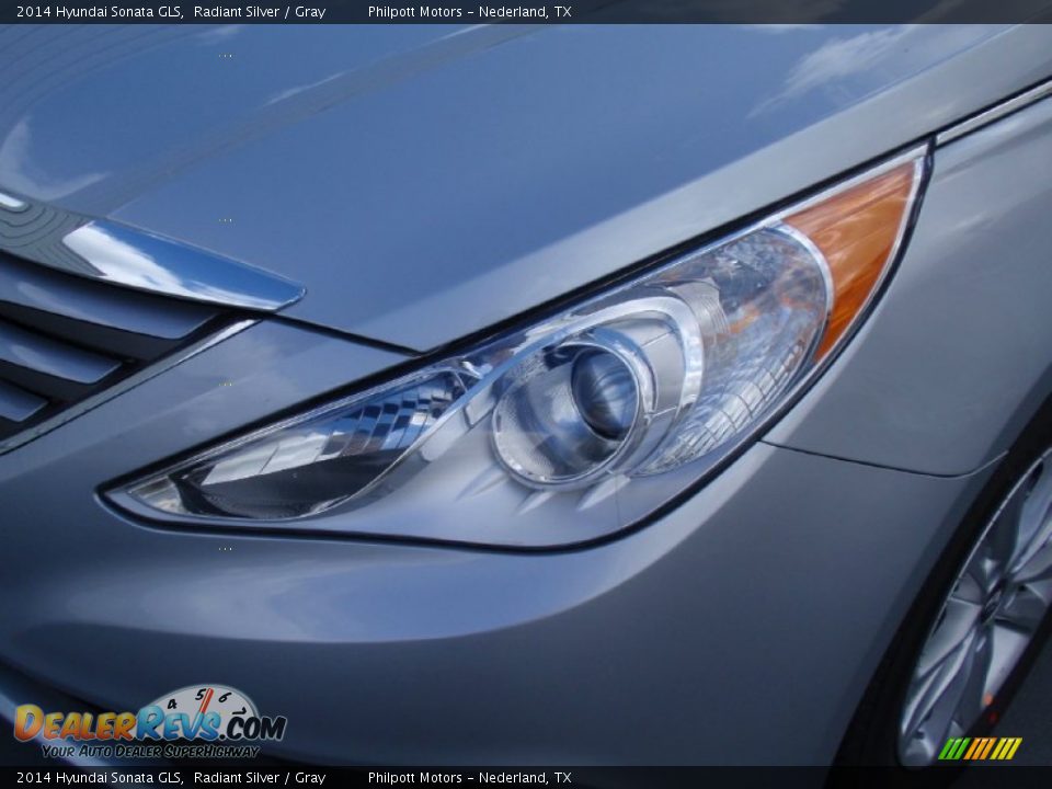 2014 Hyundai Sonata GLS Radiant Silver / Gray Photo #9