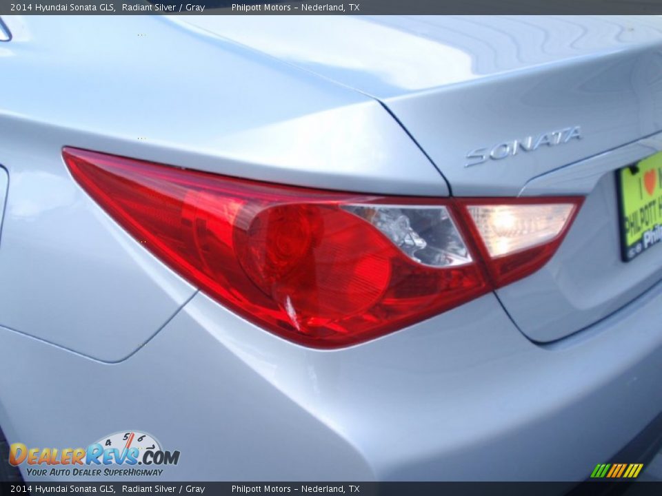2014 Hyundai Sonata GLS Radiant Silver / Gray Photo #12