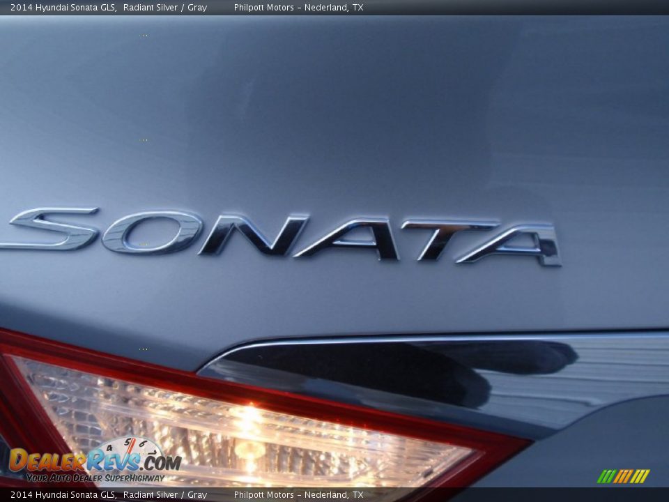 2014 Hyundai Sonata GLS Radiant Silver / Gray Photo #13