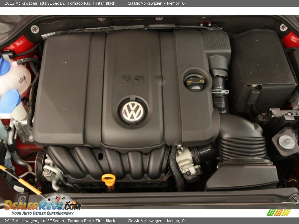 2013 Volkswagen Jetta SE Sedan Tornado Red / Titan Black Photo #14