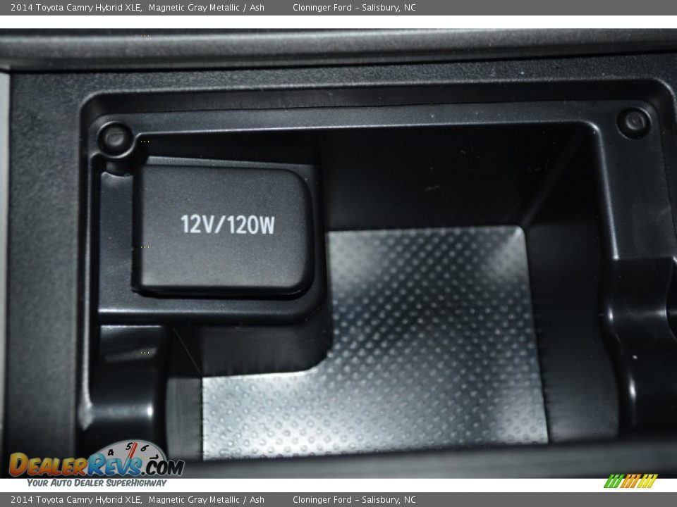 2014 Toyota Camry Hybrid XLE Magnetic Gray Metallic / Ash Photo #18