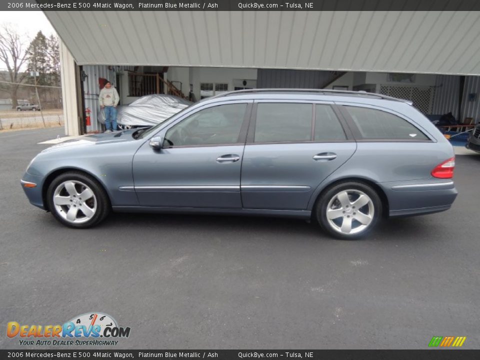 Platinum Blue Metallic 2006 Mercedes-Benz E 500 4Matic Wagon Photo #1