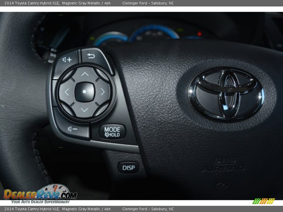 2014 Toyota Camry Hybrid XLE Magnetic Gray Metallic / Ash Photo #22