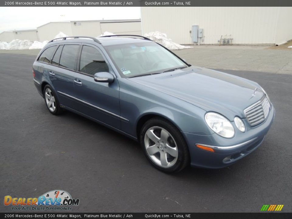 Front 3/4 View of 2006 Mercedes-Benz E 500 4Matic Wagon Photo #9