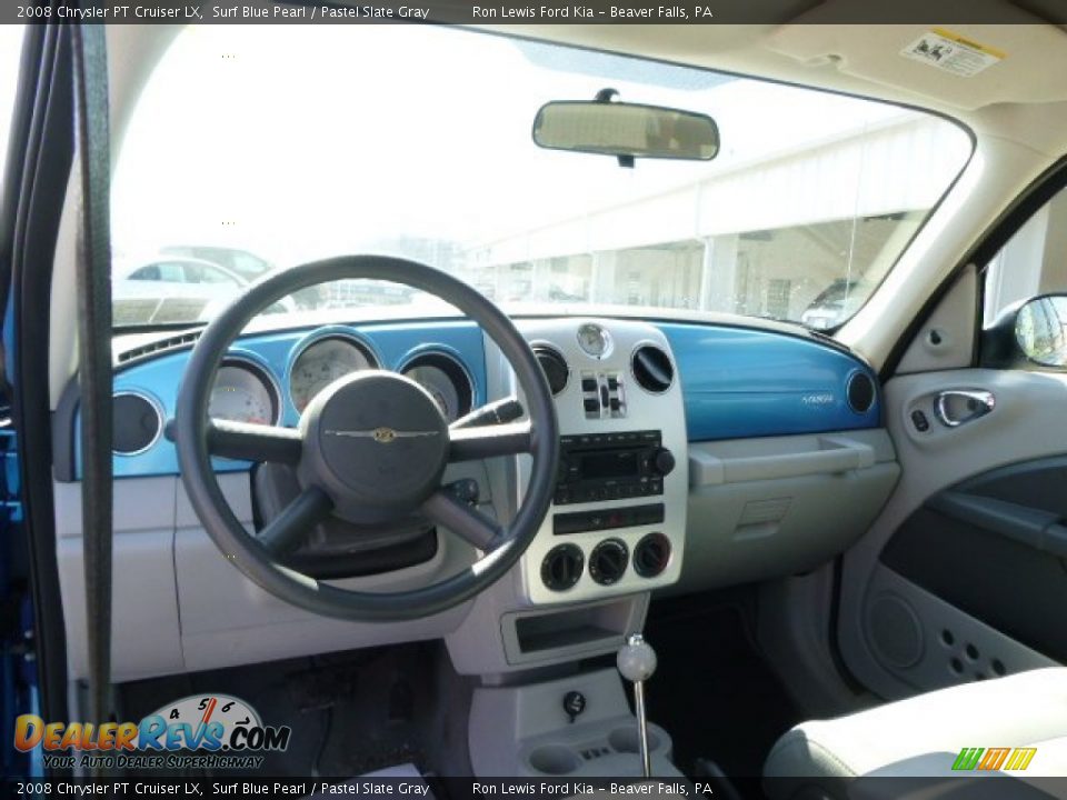 2008 Chrysler PT Cruiser LX Surf Blue Pearl / Pastel Slate Gray Photo #14