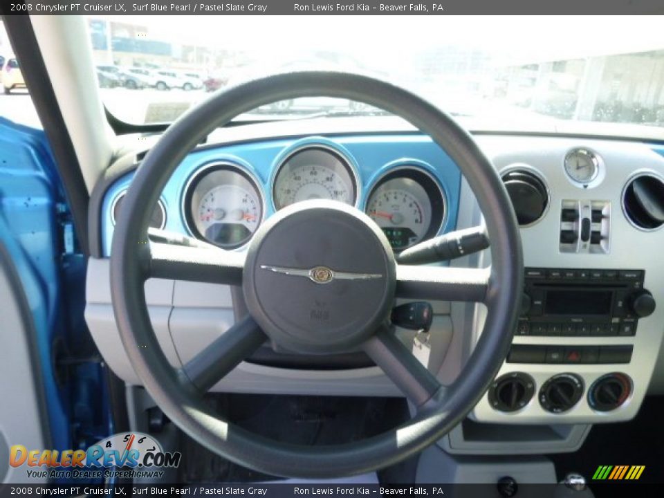 2008 Chrysler PT Cruiser LX Surf Blue Pearl / Pastel Slate Gray Photo #18