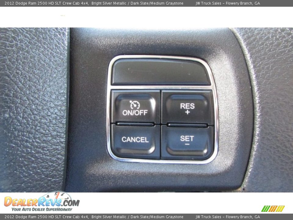 2012 Dodge Ram 2500 HD SLT Crew Cab 4x4 Bright Silver Metallic / Dark Slate/Medium Graystone Photo #24