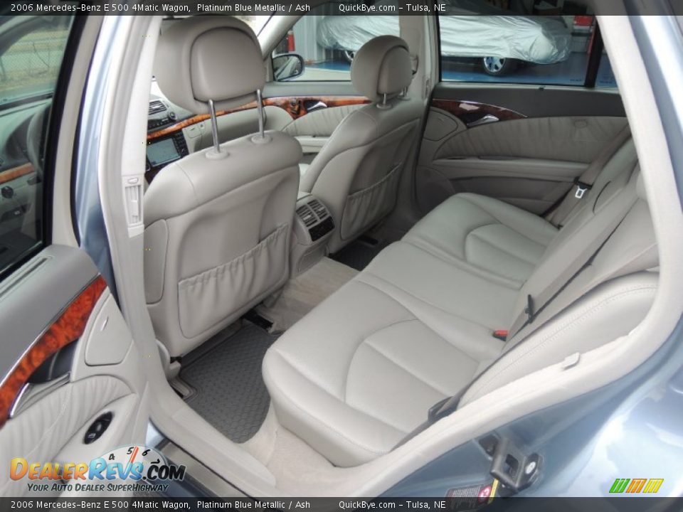 Rear Seat of 2006 Mercedes-Benz E 500 4Matic Wagon Photo #23