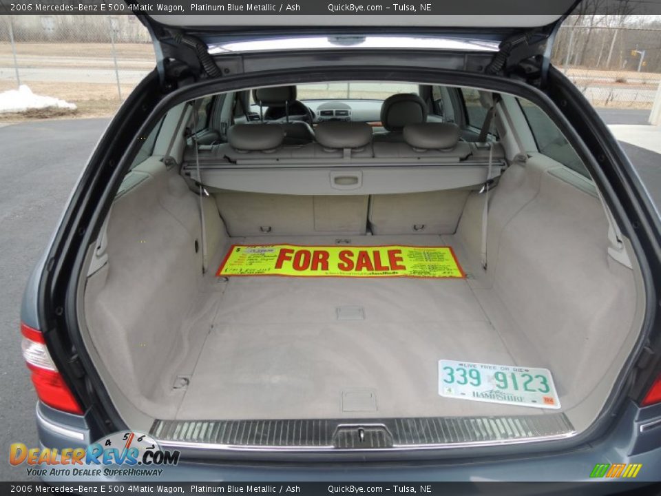 2006 Mercedes-Benz E 500 4Matic Wagon Trunk Photo #24
